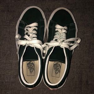 Vans Dark Green Skate Shoes